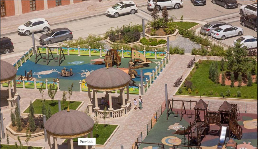 Однокомнатные Апартаменты В Золотом Квадрате Жк Green Plaza Актау Экстерьер фото